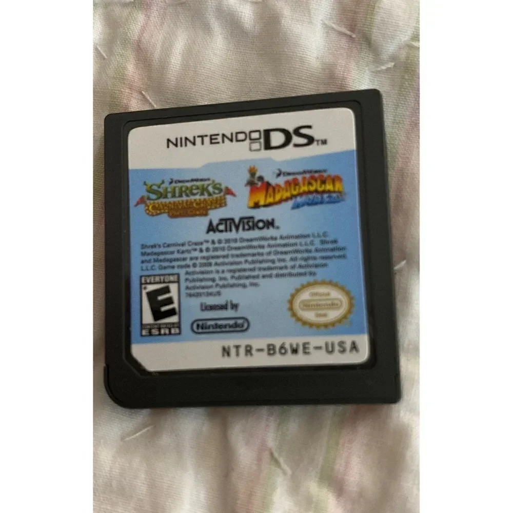 Shrek's Carnival Craze and Madagascar on Nintendo DS